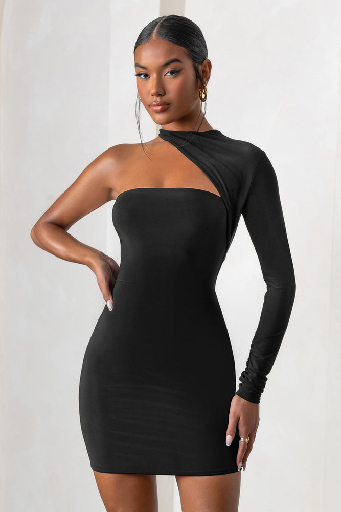 Black Sleeveless Mini Dress – Styched Fashion